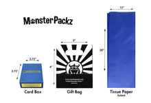 Load image into Gallery viewer, 3 Authentic Pokémon Booster Packs Plus 20 Rare Pokémon Cards! with Monster Packz Gift Bag &amp; Card Box
